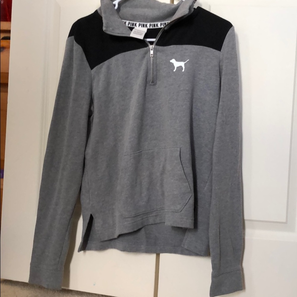 pink sweatshirt